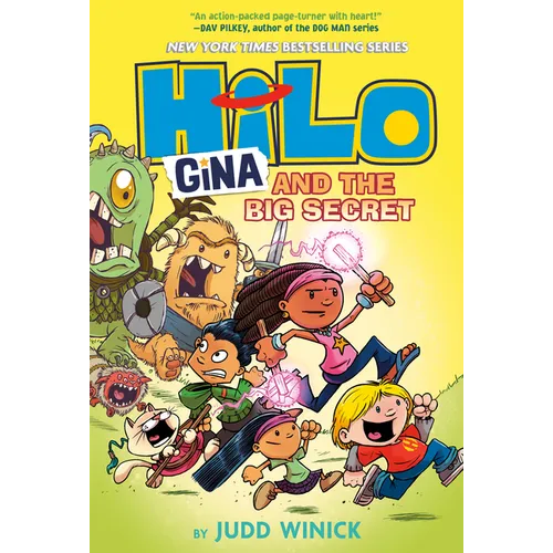 Hilo Book 8: Gina and the Big Secret: (A Graphic Novel)