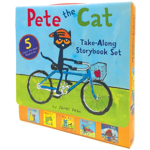 Pete the Cat Take-Along Storybook Set: A Box of 5 Books