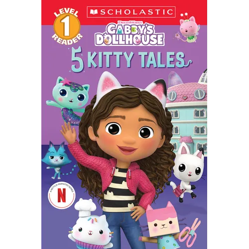 Gabby's Dollhouse: 5 Kitty Tales (Level 1 Reader Collection)