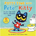 Potty Time with Pete the Kitty: A Lift-The-Flap Potty Book for Kids