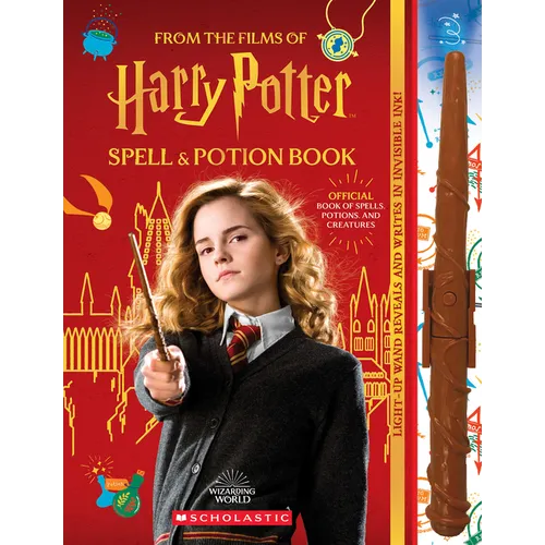 Harry Potter Spell and Potion Book: Official Book of Spells, Potions, and Creatures