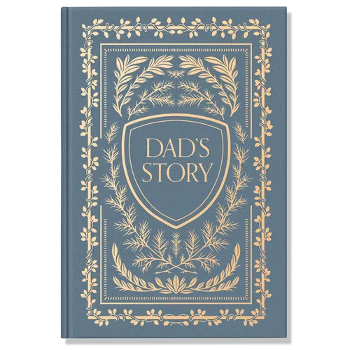 Dad's Story Journal (Linen Hardcover): A Memory and Keepsake Journal for My Family