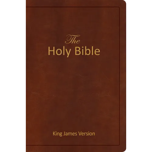 The Holy Bible - King James Version (Kjv, Holy Spirit Edition, Brown Imitation Leather, Dedication Page, Prayer Section)