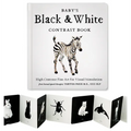 Baby's Black and White Contrast Book: High-Contrast Art for Visual Stimulation at Tummy Time