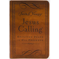 Jesus Calling, Small Brown Leathersoft, with Scripture References: Enjoying Peace in His Presence (a 365-Day Devotional)